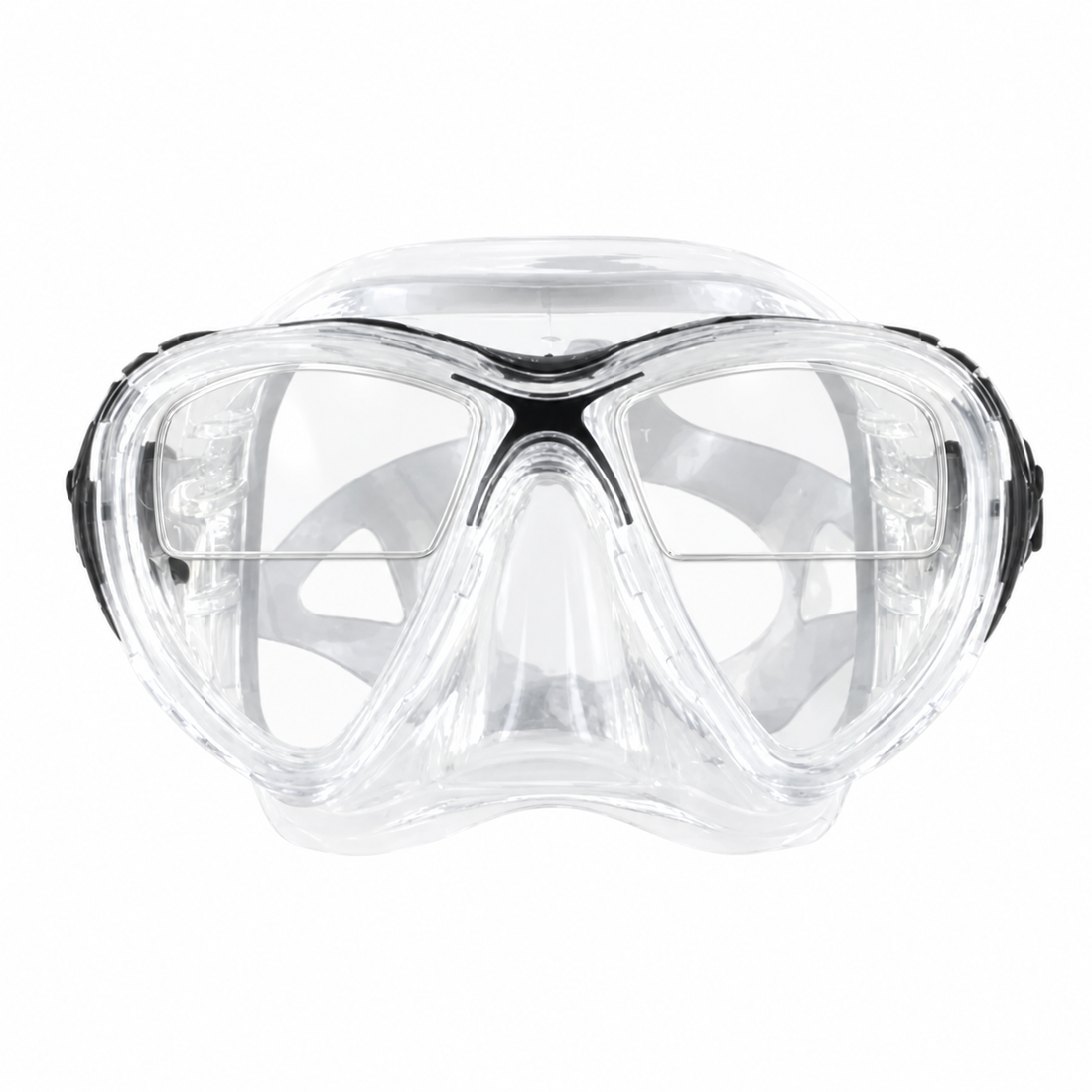 Cressi Big Eyes Evolution clear – Visión de lejos, dos tercios superiores