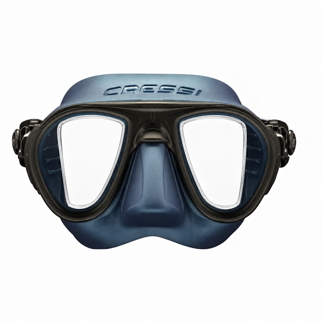 Cressi Calibro Apnoe Diving Mask – Monofocal o progresiva, superficie completa