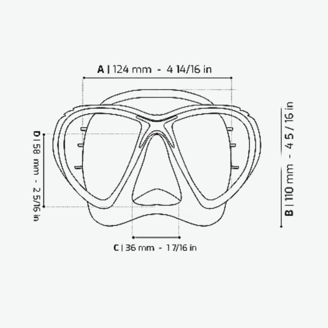 Cressi Big Eyes Evolution opaque