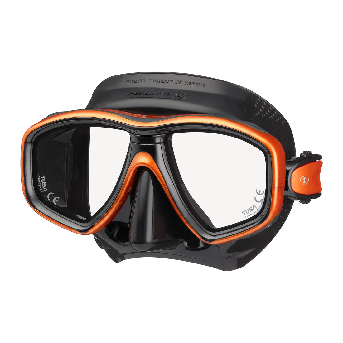 TUSA Ceos M-212 | black silicone | orange