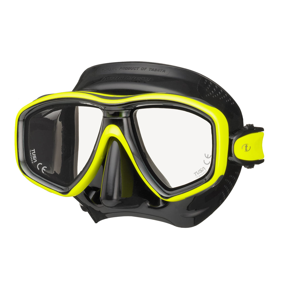 TUSA Ceos M-212 | black silicone | yellow