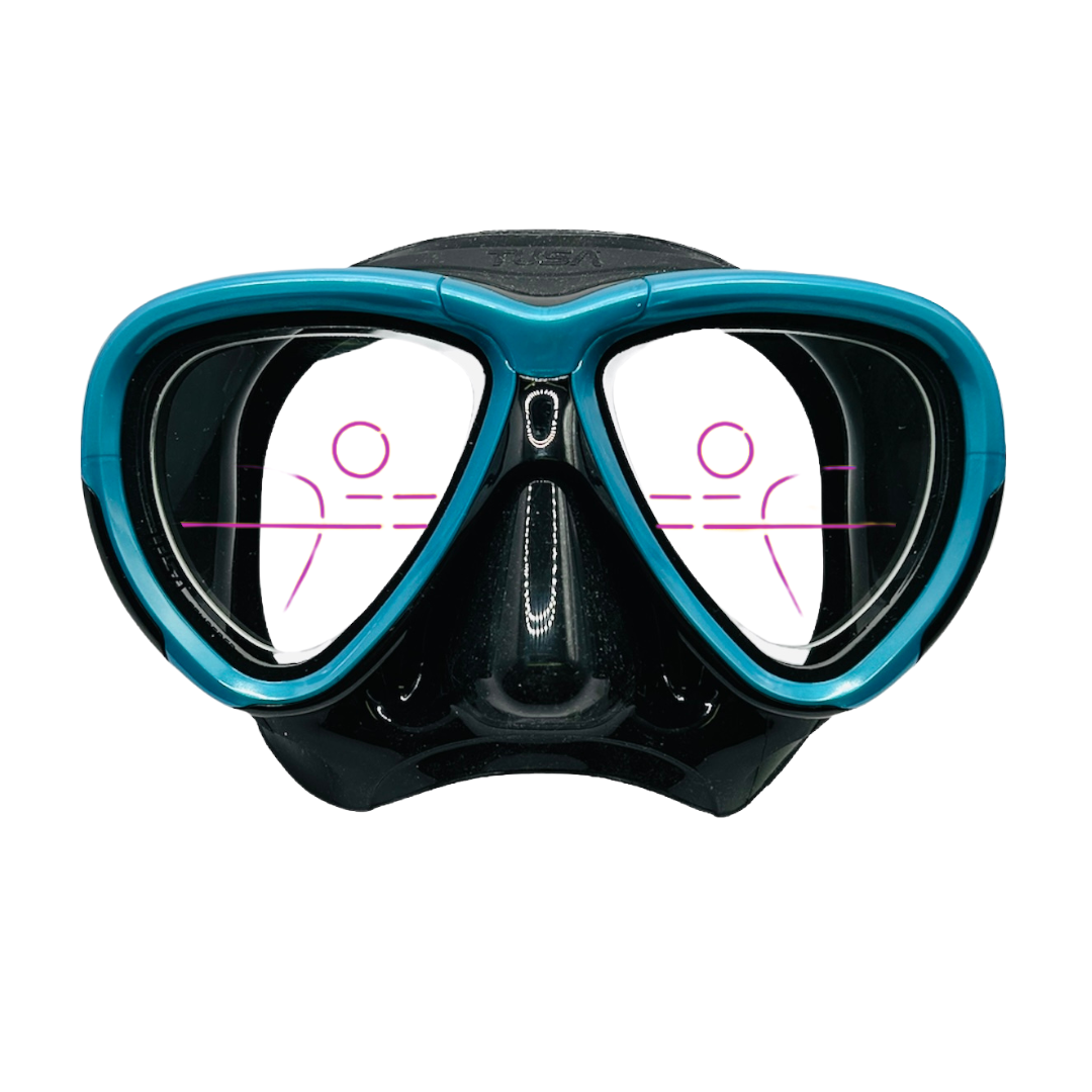 Special offer: dive mask of your choice + progressive lenses