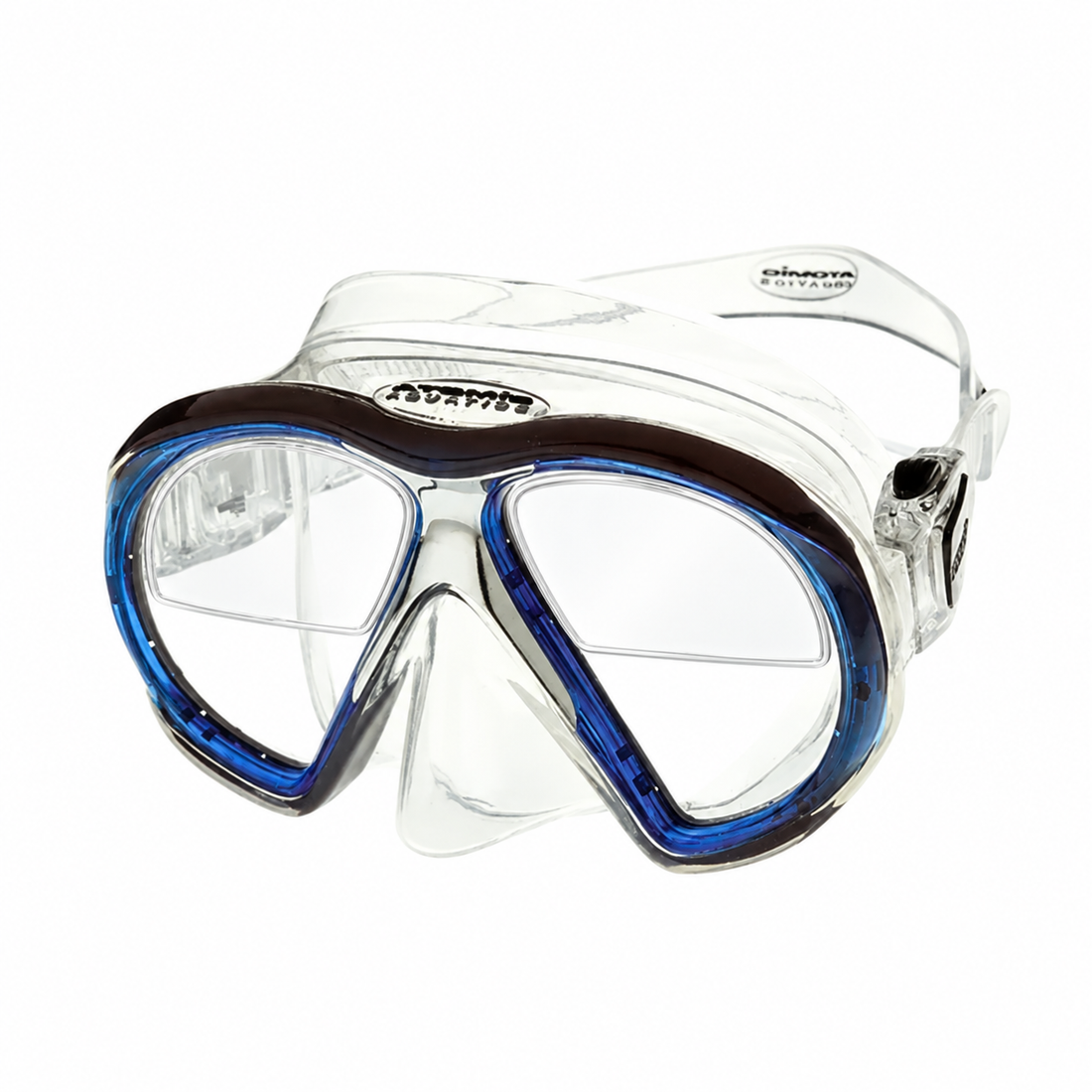 Atomic Aquatics Subframe Clear Medium Size – Visión de lejos, dos tercios superiores