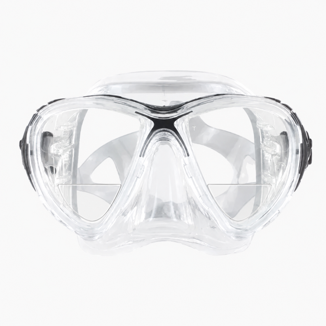 Cressi Big Eyes Evolution clear – Visión monofocal de cerca (segmento de lectura)