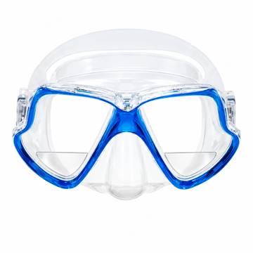 Mares Wahoo Snorkeling and Diving Mask – Visión monofocal de cerca (segmento de lectura)