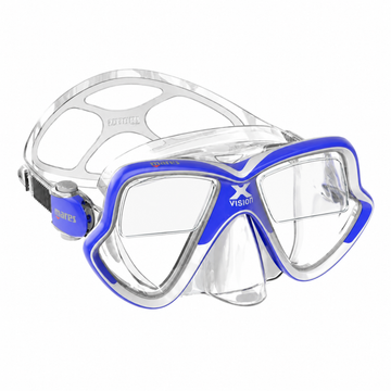 Mares X-Vision Mid 2.0 Diving Mask – Visión de lejos, dos tercios superiores