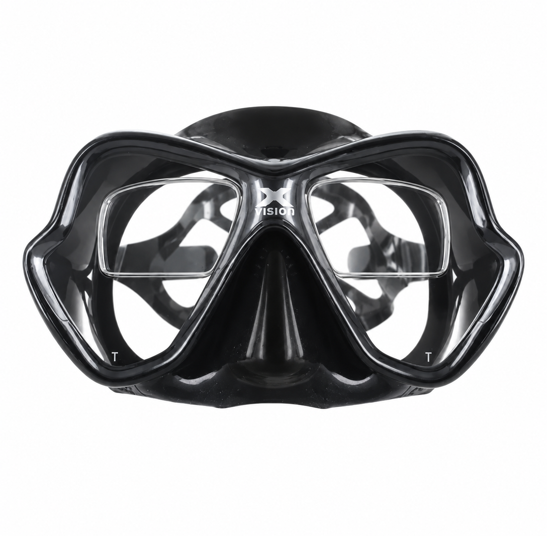 Mares X-Vision Diving Mask – Visión de lejos, dos tercios superiores