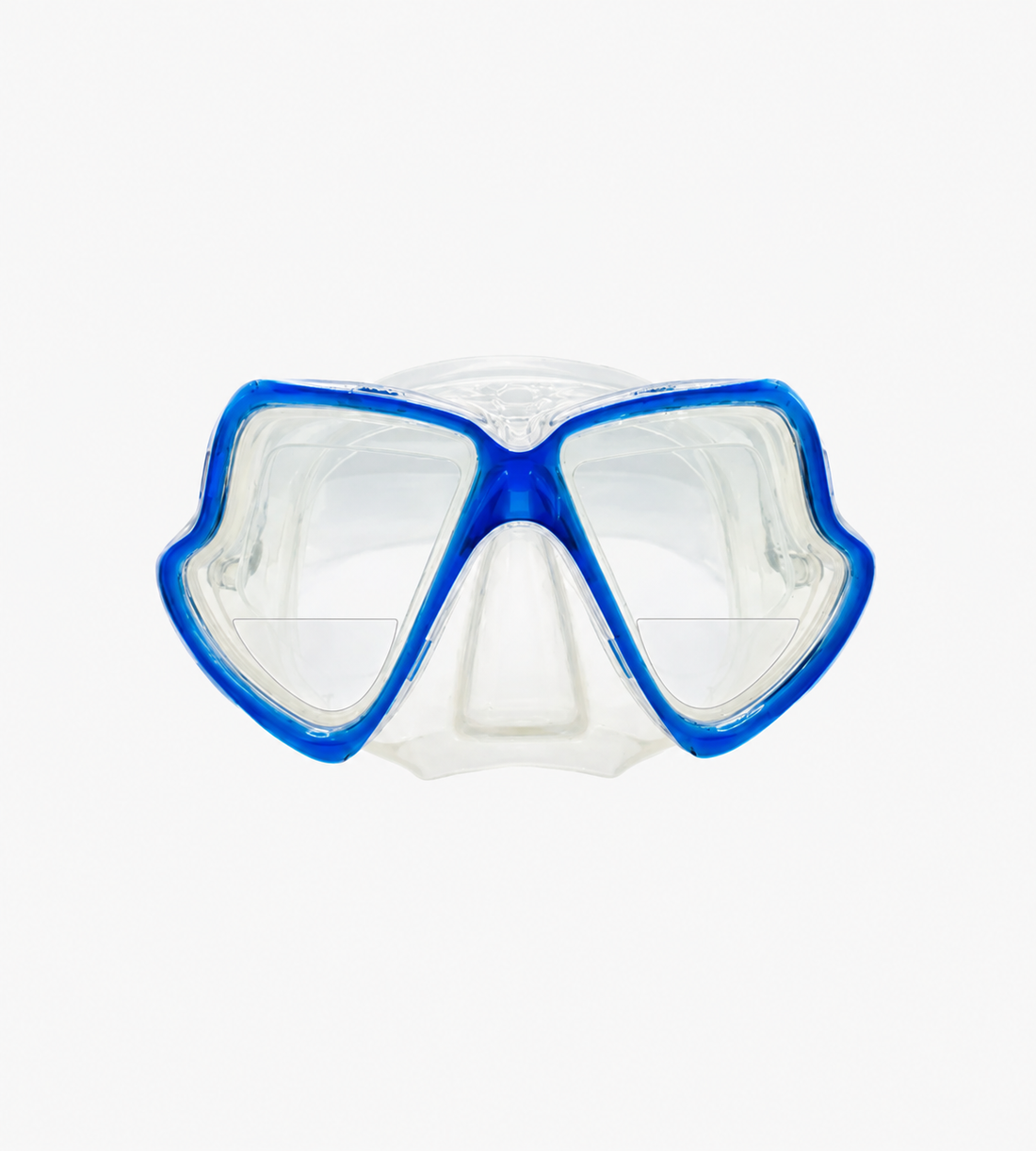 Wahoo Snorkeling Set incl. Prescription Lenses – Visión monofocal de cerca (segmento de lectura)