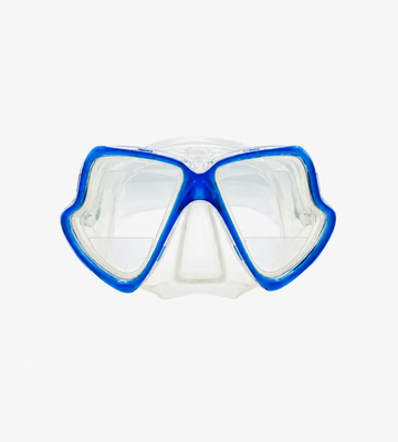Wahoo Snorkeling Set incl. Prescription Lenses – Visión monofocal de cerca (segmento de lectura)