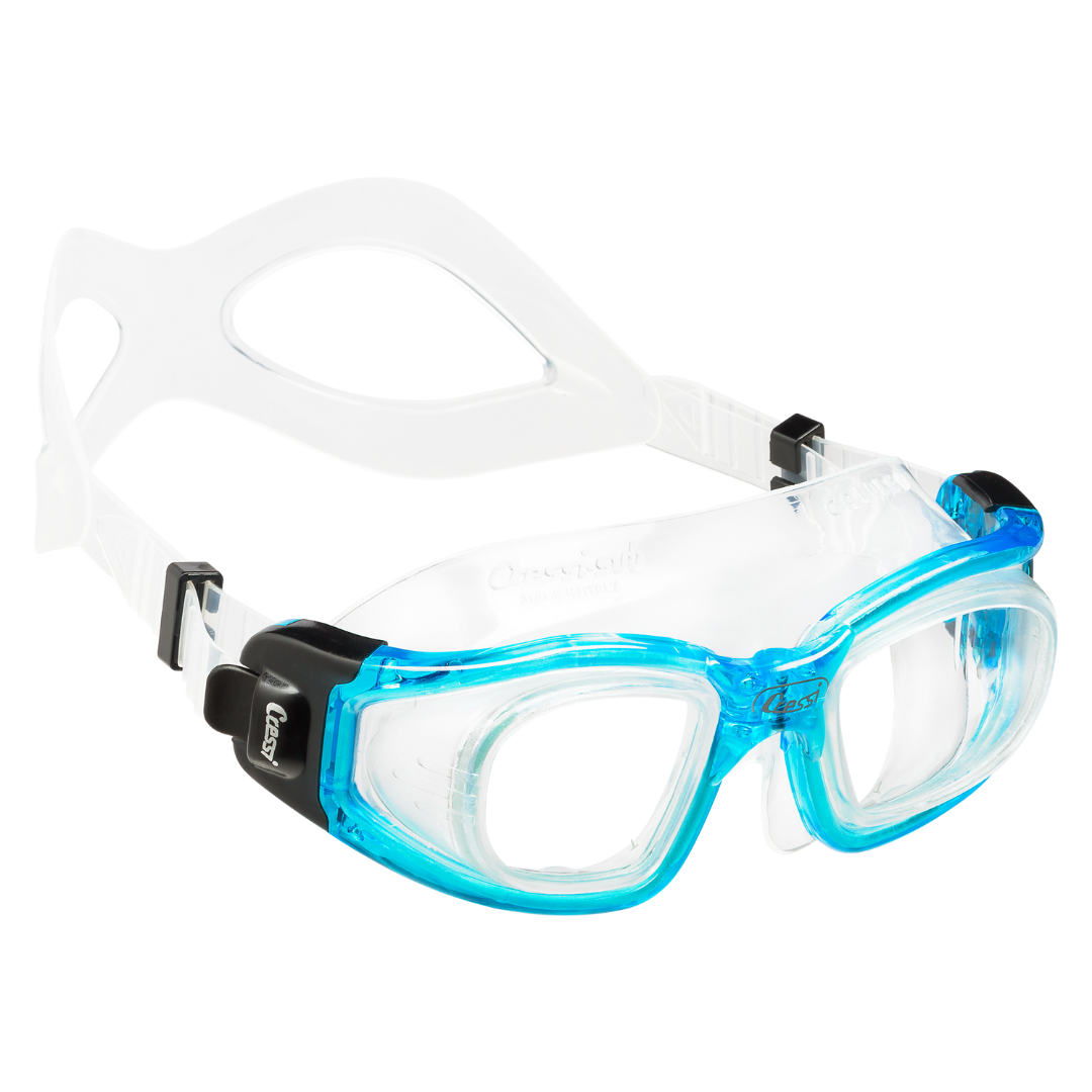 The Cressi Galileo Swimming Goggles with prescription